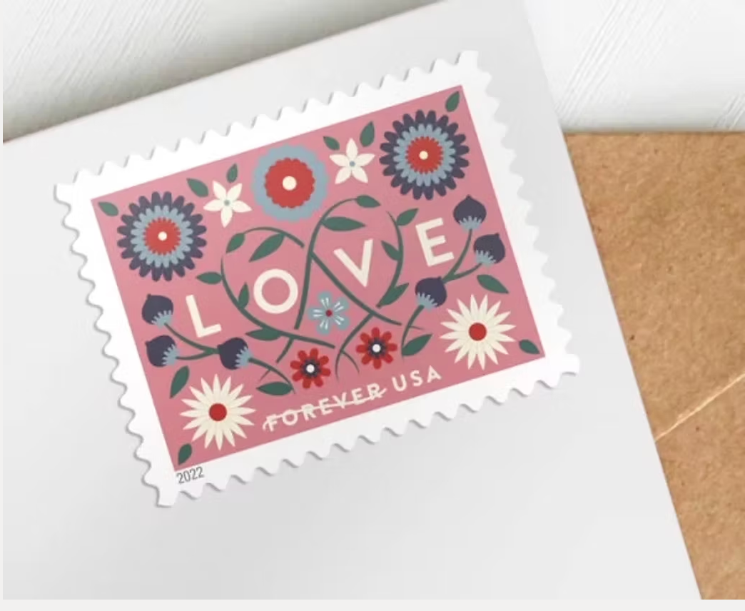 Love Forever Stamps – Booklet of 20 – Authentic Discount Postage